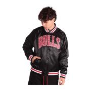 Chicago Bulls NBA Svart Bomberjakke