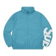 Eksklusiv Spellout Track Jacket i Aqua