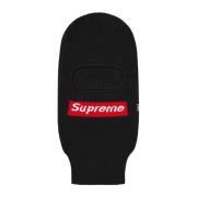 Begrenset opplag Box Logo Balaclava Svart