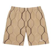 Begrenset opplag Hex Strikket Shorts Tan