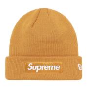 Begrenset opplag Box Logo Beanie Lys Sennep