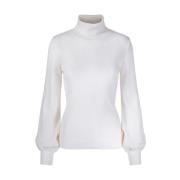 Hvit Ella & Il Rosie Merino Sweater Gensere