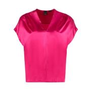 Silke Fuchsia Top Made in Italy