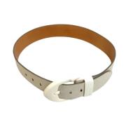 Pre-owned Leather belts