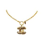 Pre-owned Metal chanel-jewelry