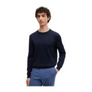 Marine Crew-Neck Ullgenser