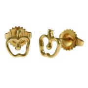 Pre-owned Yellow Gold earrings