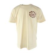 Beige Casual T-skjorte for Menn