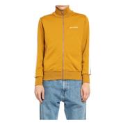 Logo Track Jacket High-neck Zip Golden