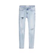 Herre Super Skinny Bomull Jeans