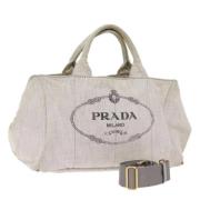 Pre-owned Canvas prada-bags