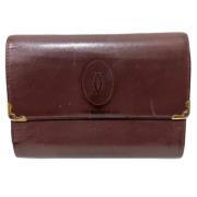 Pre-owned Leather wallets