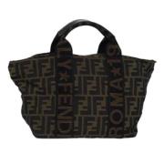 Pre-owned Canvas fendi-bags