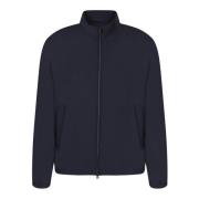 Zip-Up Rett Kant Bomberjakke