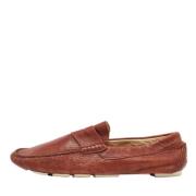 Pre-owned Leather flats