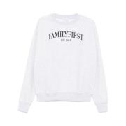 Logo Print Crew Neck Sweater