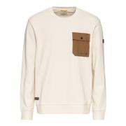 Lomme Sweatshirt Rund Hals Stilig