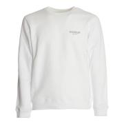 Hvit Crewneck Sweatshirt Ultimate Komfort Stil