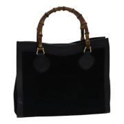 Pre-owned Suede handbags