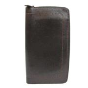 Pre-owned Leather wallets