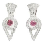 Pre-owned White Gold earrings