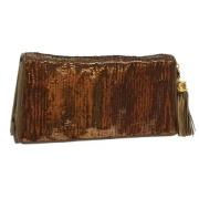 Pre-owned Leather clutches