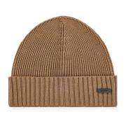 Luksuriøs Ull Beanie Lue Brun