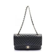 Pre-owned Leather chanel-bags