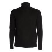 Sort Turtleneck Strikkeplagg Aw24