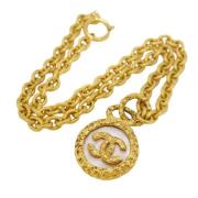 Pre-owned Metal chanel-jewelry