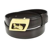 Pre-owned Leather belts