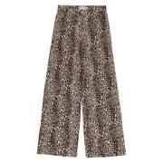 Leopard Print Jeans Stilig Modell