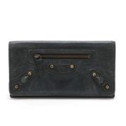 Pre-owned Leather wallets