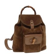 Pre-owned Leather backpacks