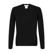 Sort Crew Neck Ullgenser