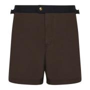 Luksus Brun Svømmeshorts Aw24