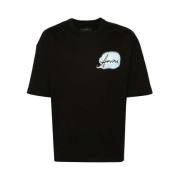 Grafisk Print Crew Neck T-skjorte