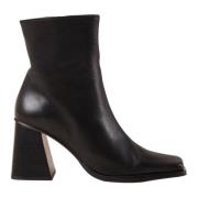 South Leather Ankle Boot - Black