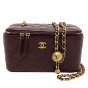 Pre-owned Leather chanel-bags