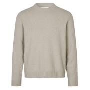 Myk Strikket Crew Neck Genser