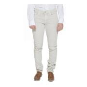 Beige Jeansbukse