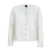 Myk Angora Cardigan - Offwhite