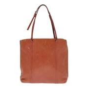 Pre-owned Leather totes