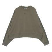 Oversize Crewneck Sweatshirt Matte Olive