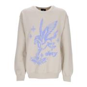 Vintage Sand Crewneck Sweatshirt Kvinner