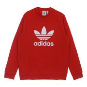 Rød/Hvit Lett Crewneck Sweatshirt