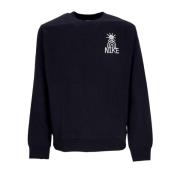 Svart/Hvit Crewneck Sweatshirt