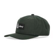 Klassisk Snapback Lue Mørk Sedertre