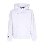 Outline Logo Hoodie White