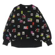 Kjærlighet Crewneck Sweatshirt All Over Print